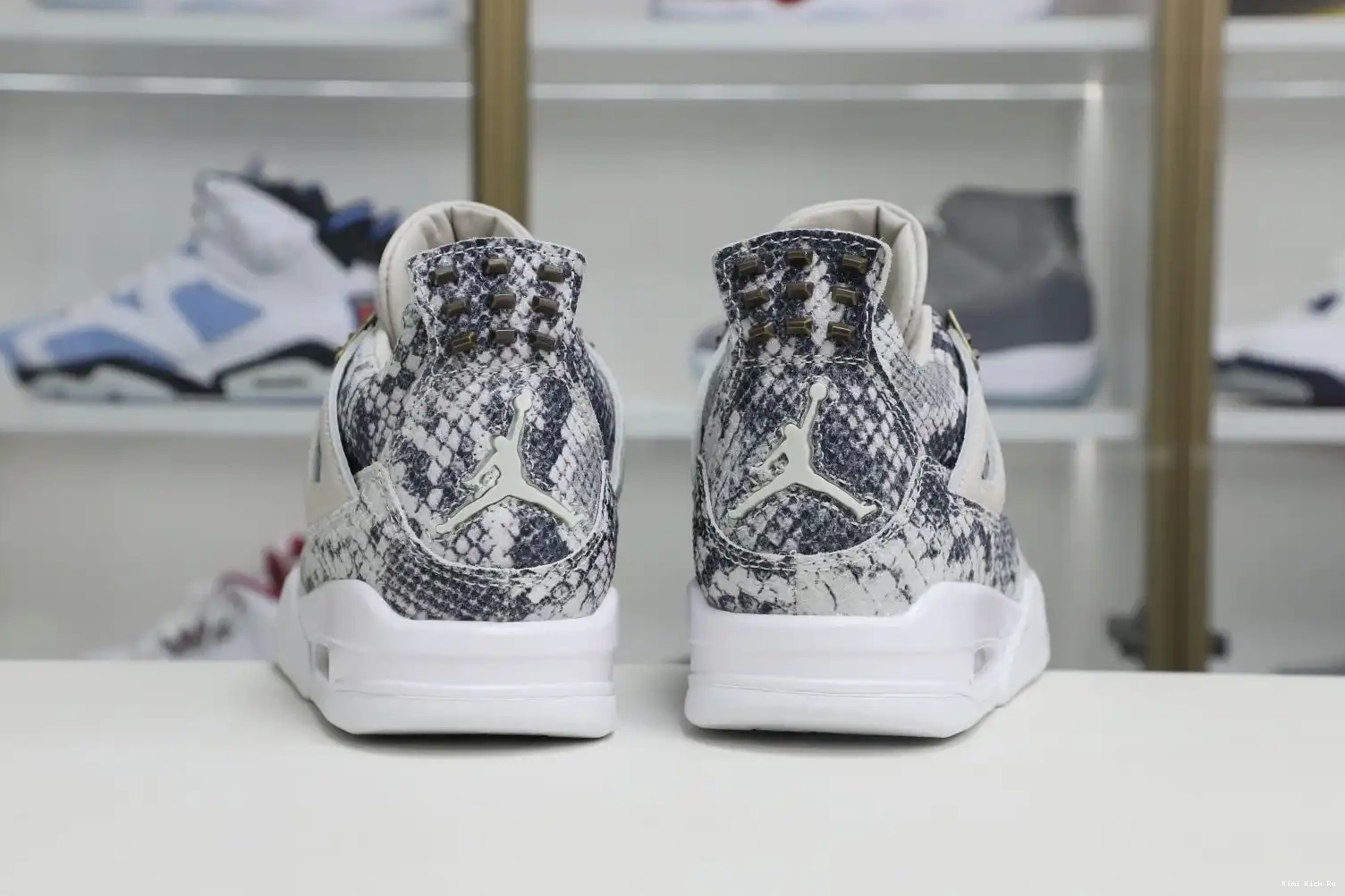Jordan Air snakeskin Kimikick retro Jordan 4 0718